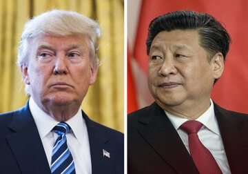 Prezydenci USA i Chin: Donald Trump i Xi Jinping