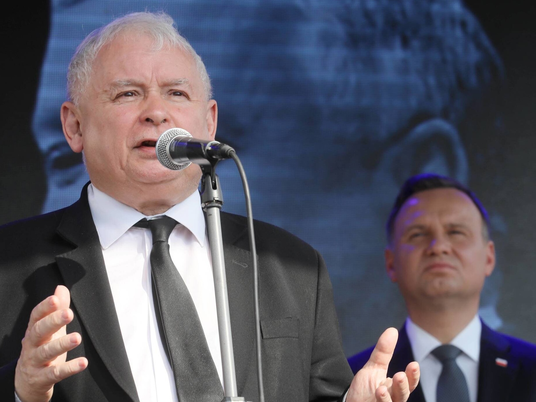 Jarosław Kaczyński i Andrzej Duda