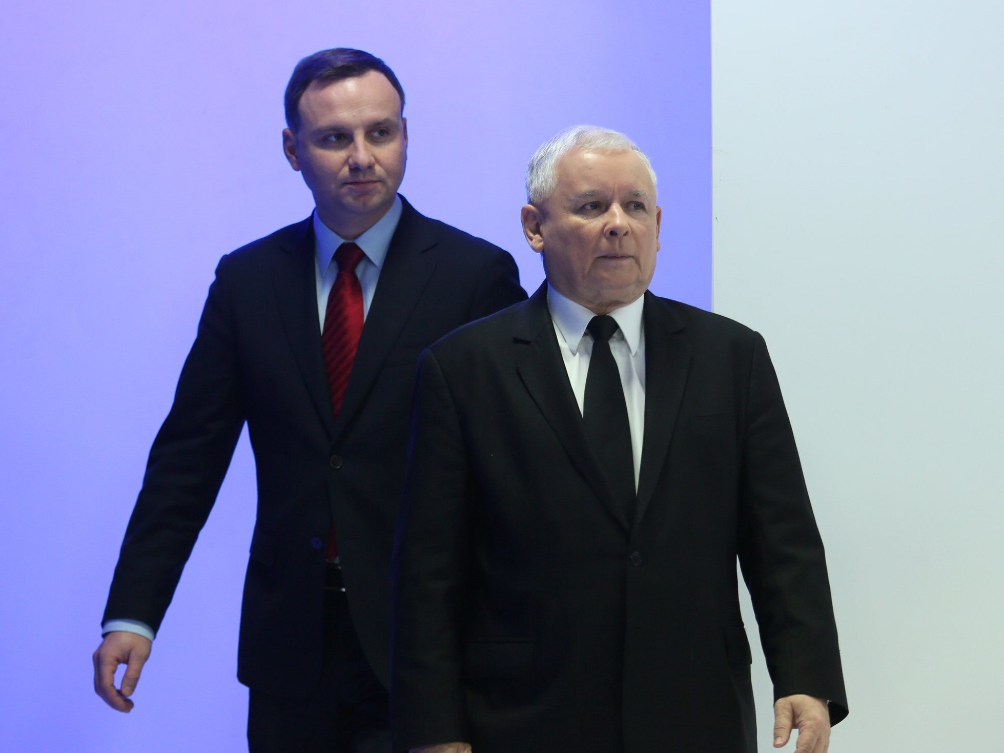 Prezydent Andrzej Duda i prezes PiS Jarosław Kaczyński