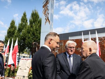 Prezydent Andrzej Duda i prezydent RFN Frank-Walter Steinmeier