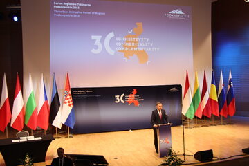 Prezydent Andrzej Duda na Forum Regionów Trójmorza