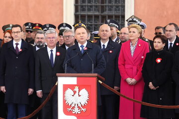 Prezydent Andrzej Duda na obchodach Święta Konstytucji 3 maja