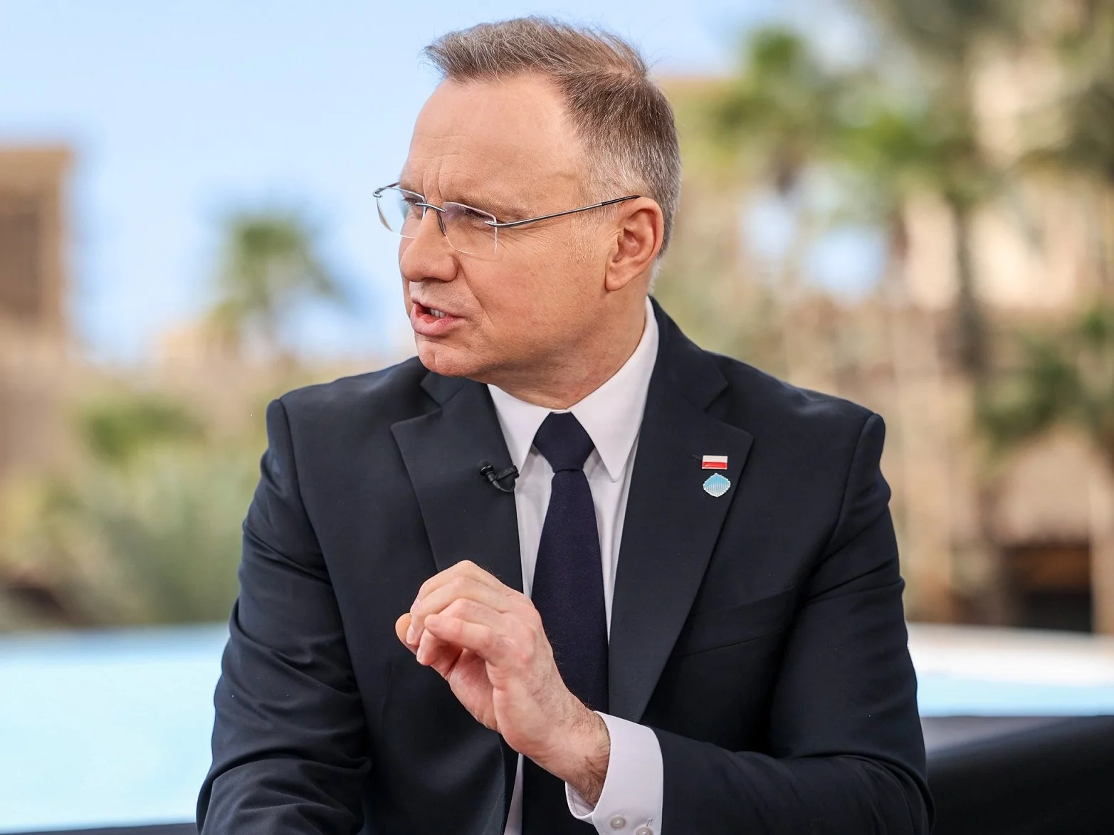 Prezydent Andrzej Duda przybył do Kijowa