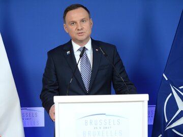 Prezydent Andrzej Duda w Brukseli