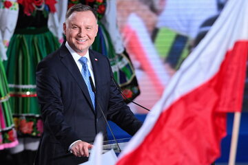 Prezydent Andrzej Duda w Łowiczu