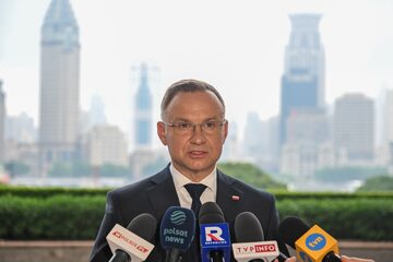 Prezydent Andrzej Duda w Szanghaju