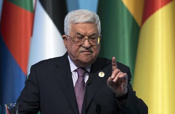 Prezydent Autonomii Palestyńskiej Mahmud Abbas