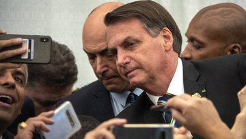 Prezydent Brazylii Jair Bolsonaro