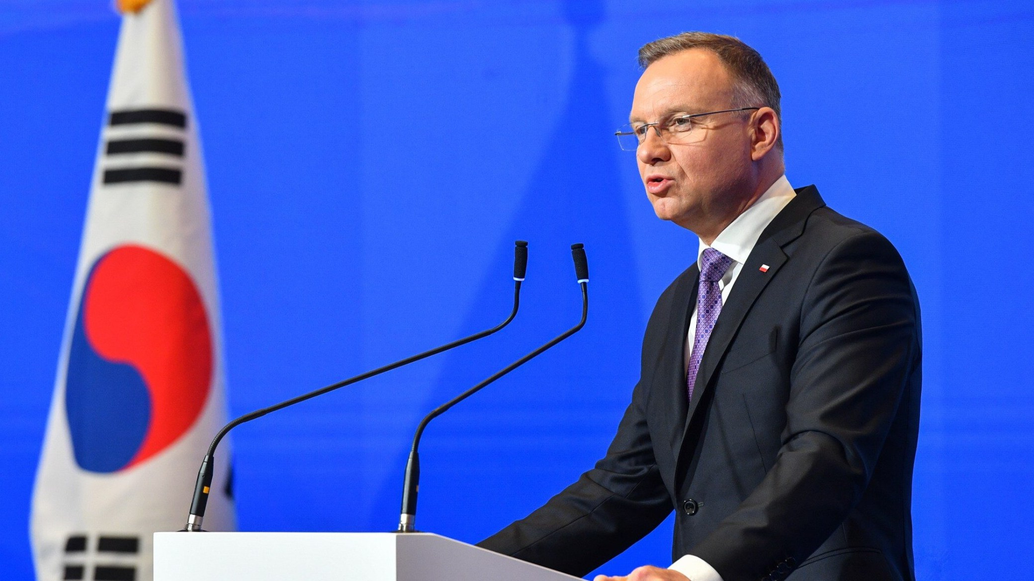 Forum gospodarcze Polska - Korea. Prezydent RP Andrzej Duda