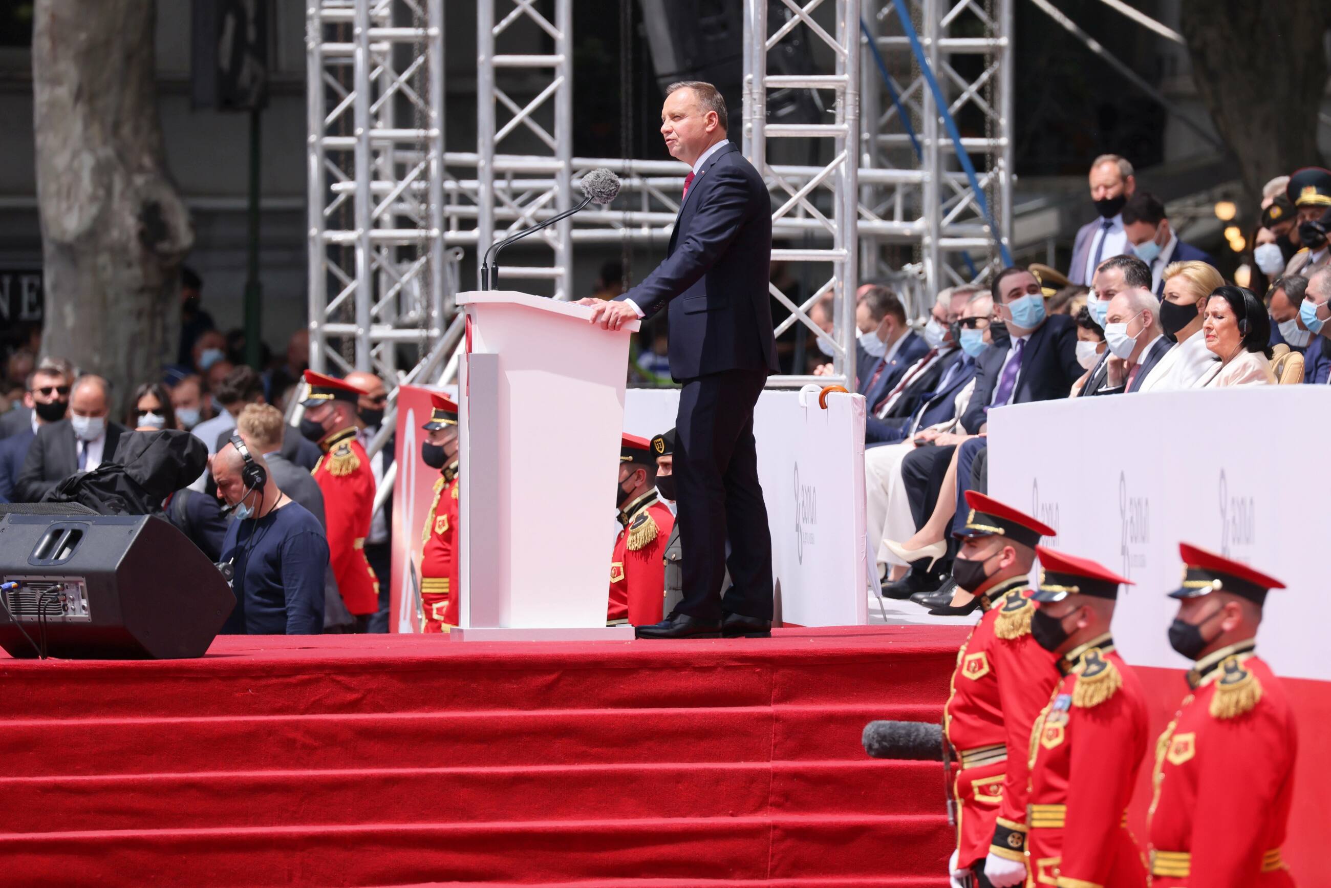 Prezydent Andrzej Duda w Gruzji