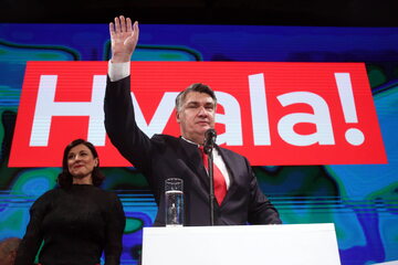Prezydent-elekt Chorwacji Zoran Milanović