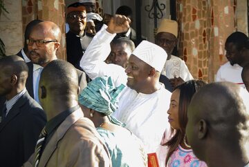 Prezydent Gambii Adama Barrow