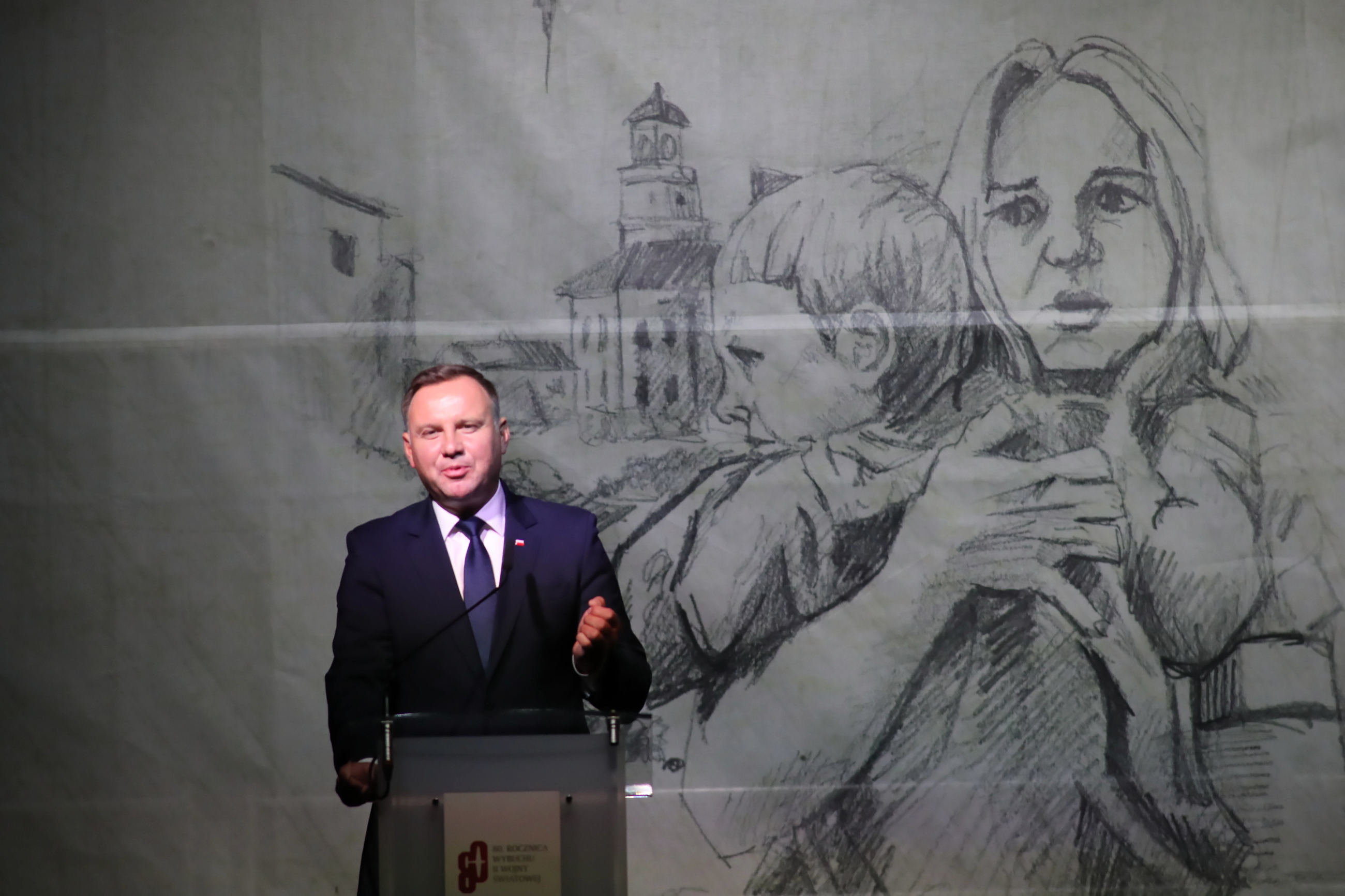 Prezydent Andrzej Duda w Wieluniu