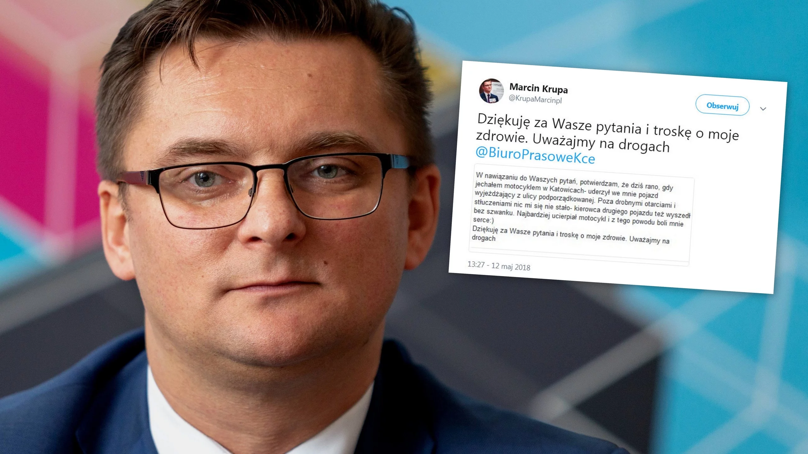 Prezydent Katowic Marcin Krupa