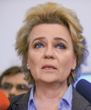 Prezydent Łodzi Hanna Zdanowska (PO) wzorem posłanki Sawickiej łkała, gdy śledczy zarzucili jej wyłudzenie kredytu