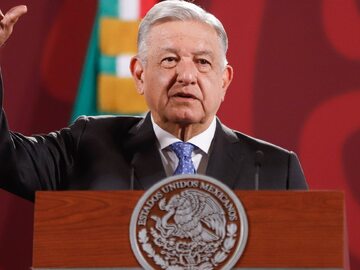 Prezydent Meksyku Manuel Lopez Obrador