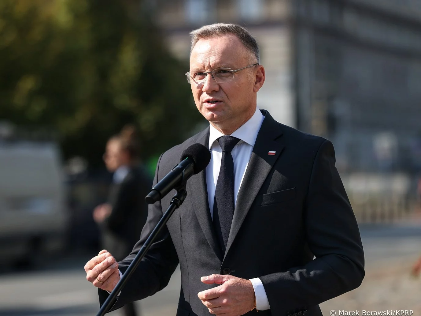 President at the border. Andrzej Duda apologized to uniformed officers