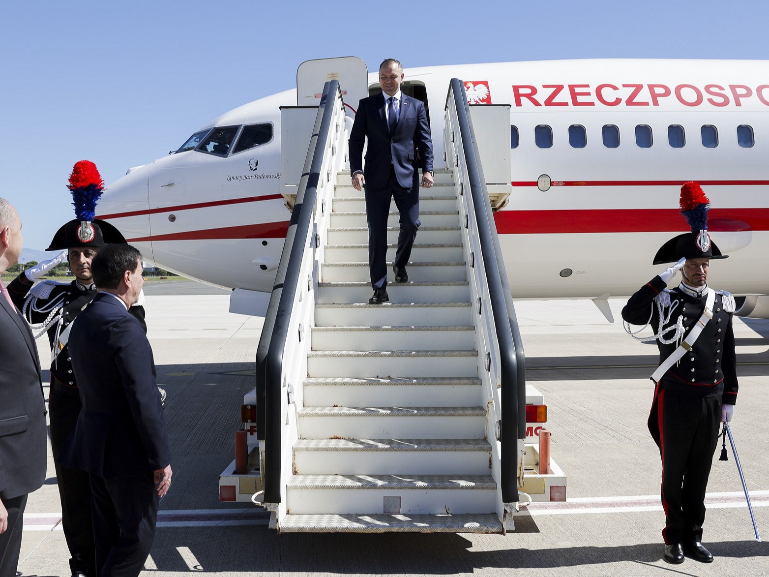 President Nawrocki in Rome. We know the plan of the visit