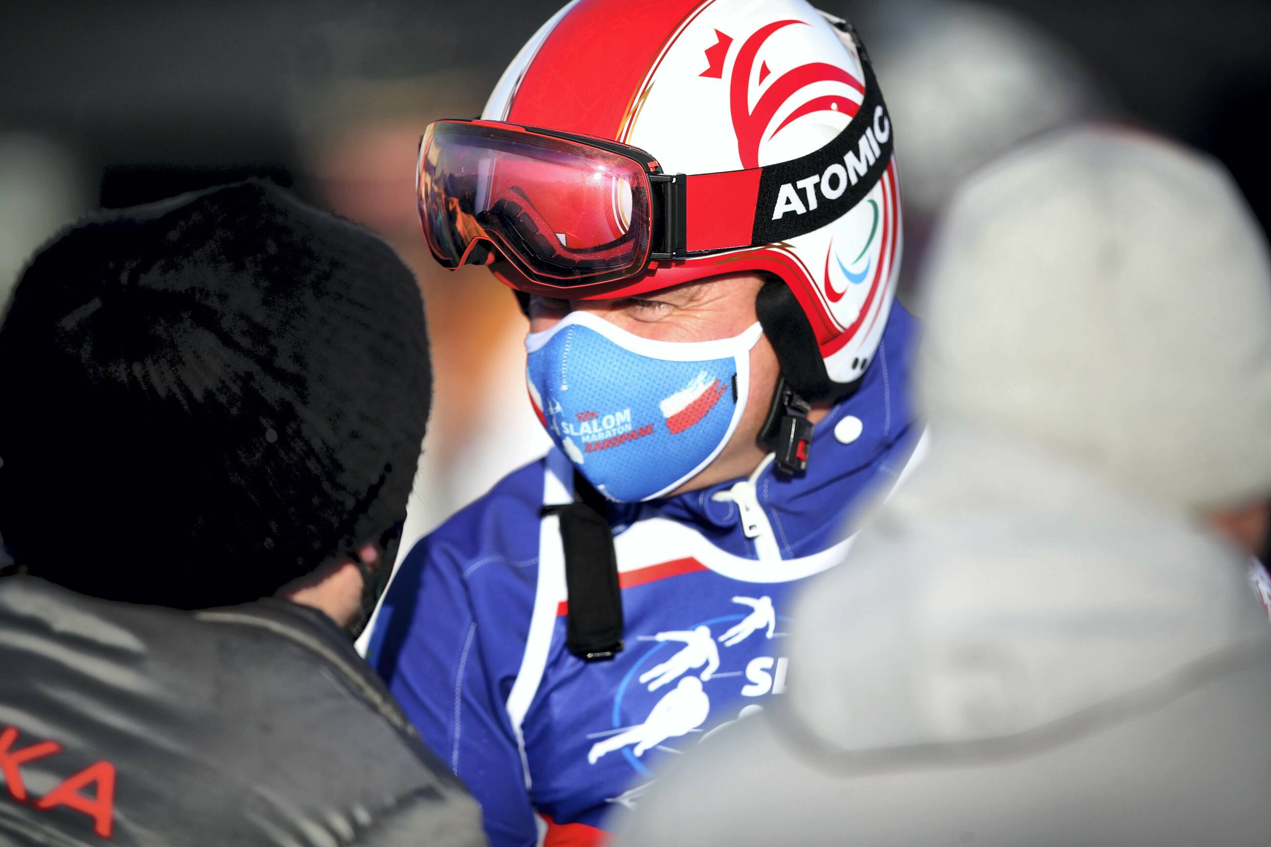 Zakopane. Prezydent Andrzej Duda podczas charytatywnych zawodów w narciarstwie alpejskim