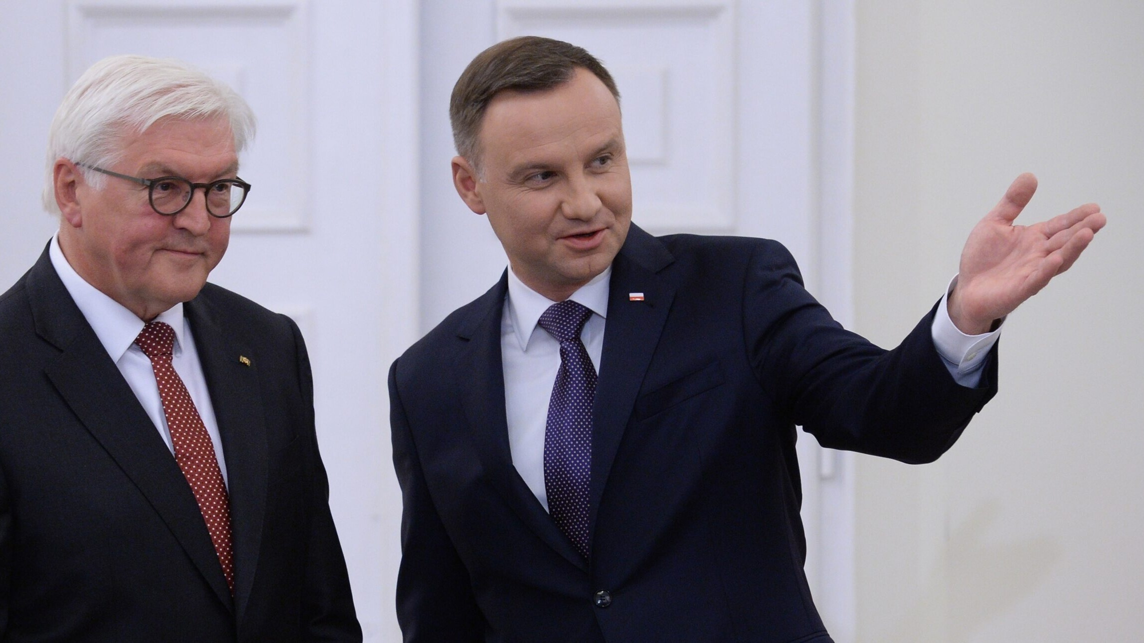 Andrzej Duda i Frank-Walter Steinmeier