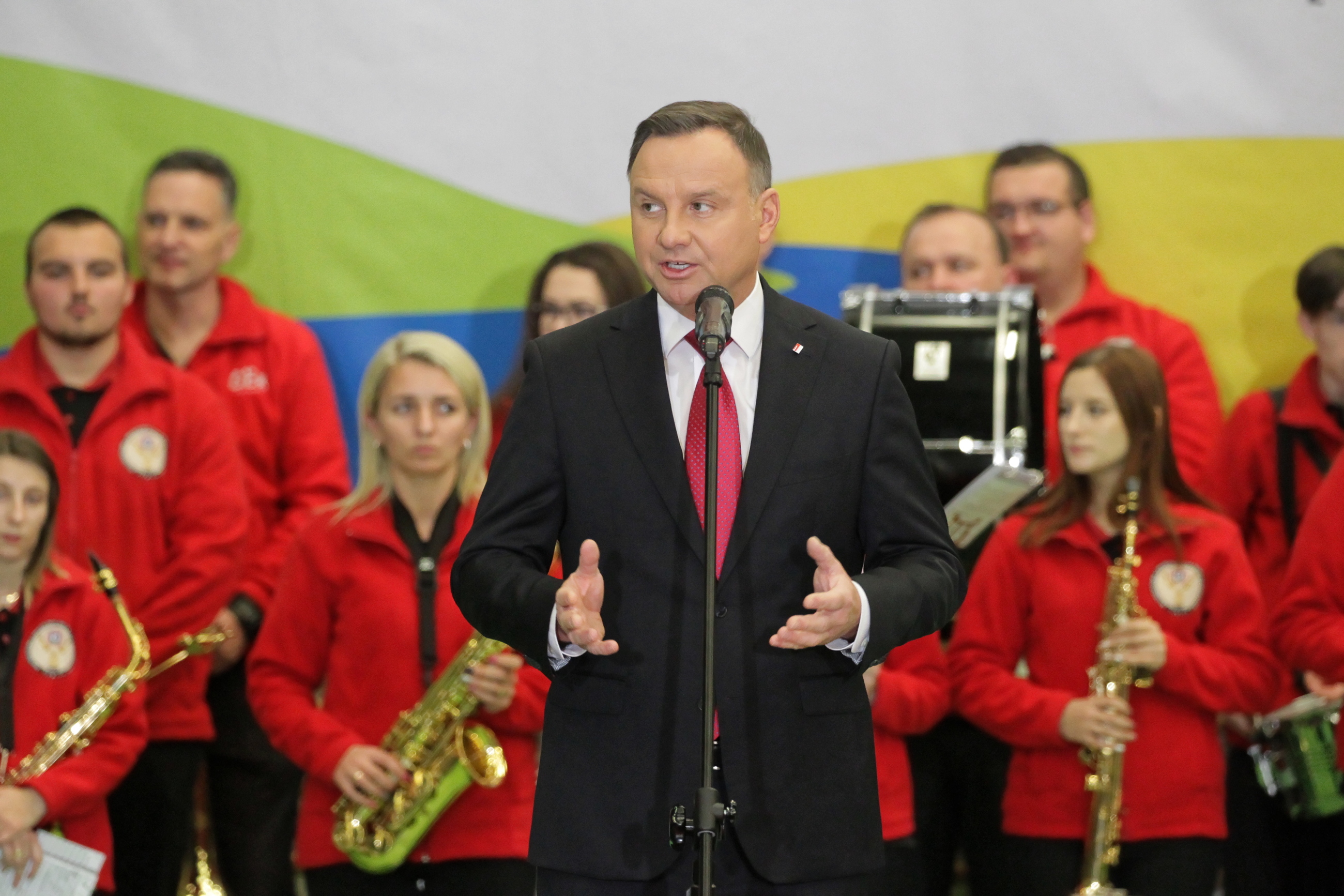 Prezydent Andrzej Duda w Nowym Mieście Lubawskim