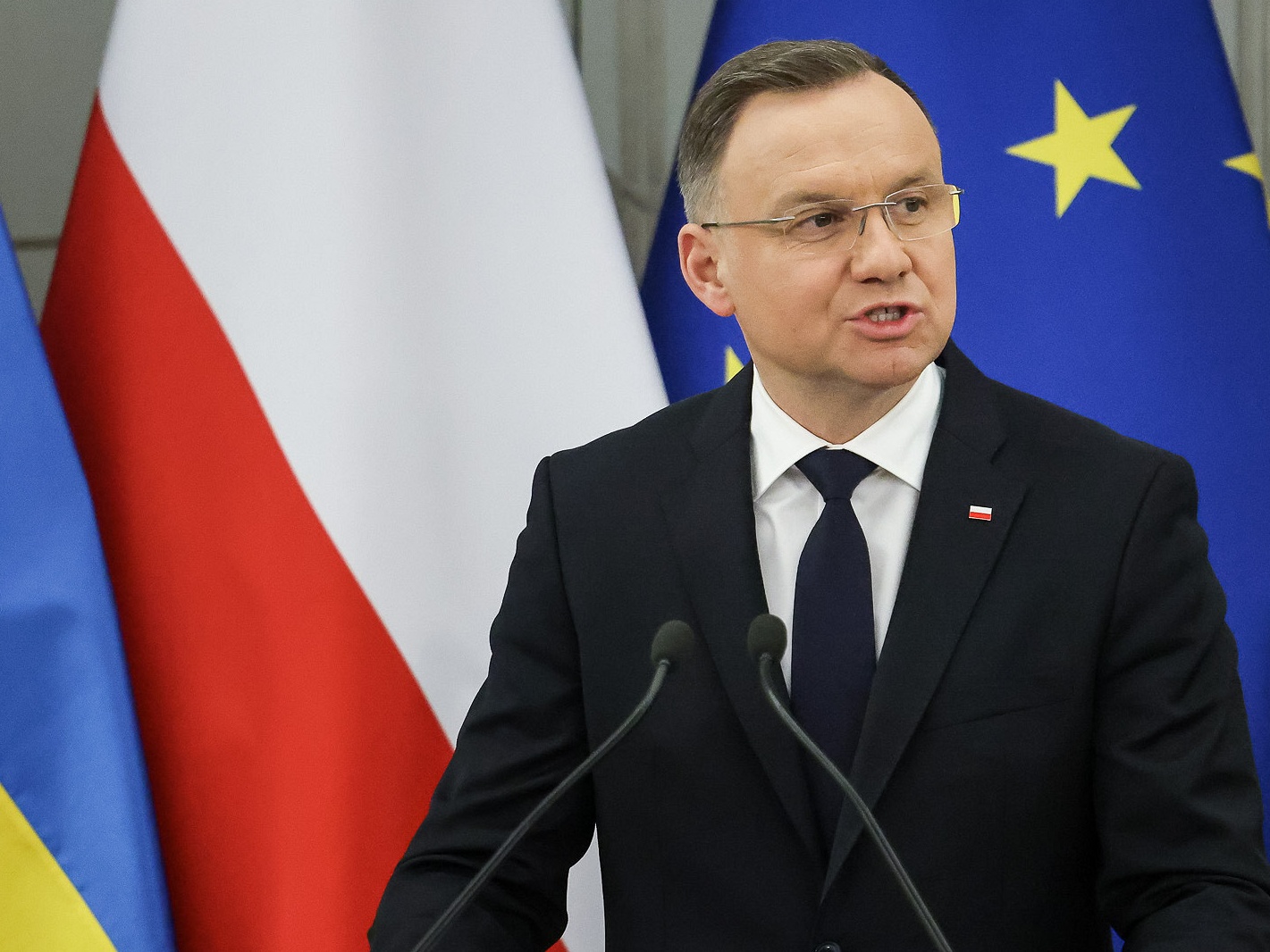 Prezydent Andrzej Duda w Senacie