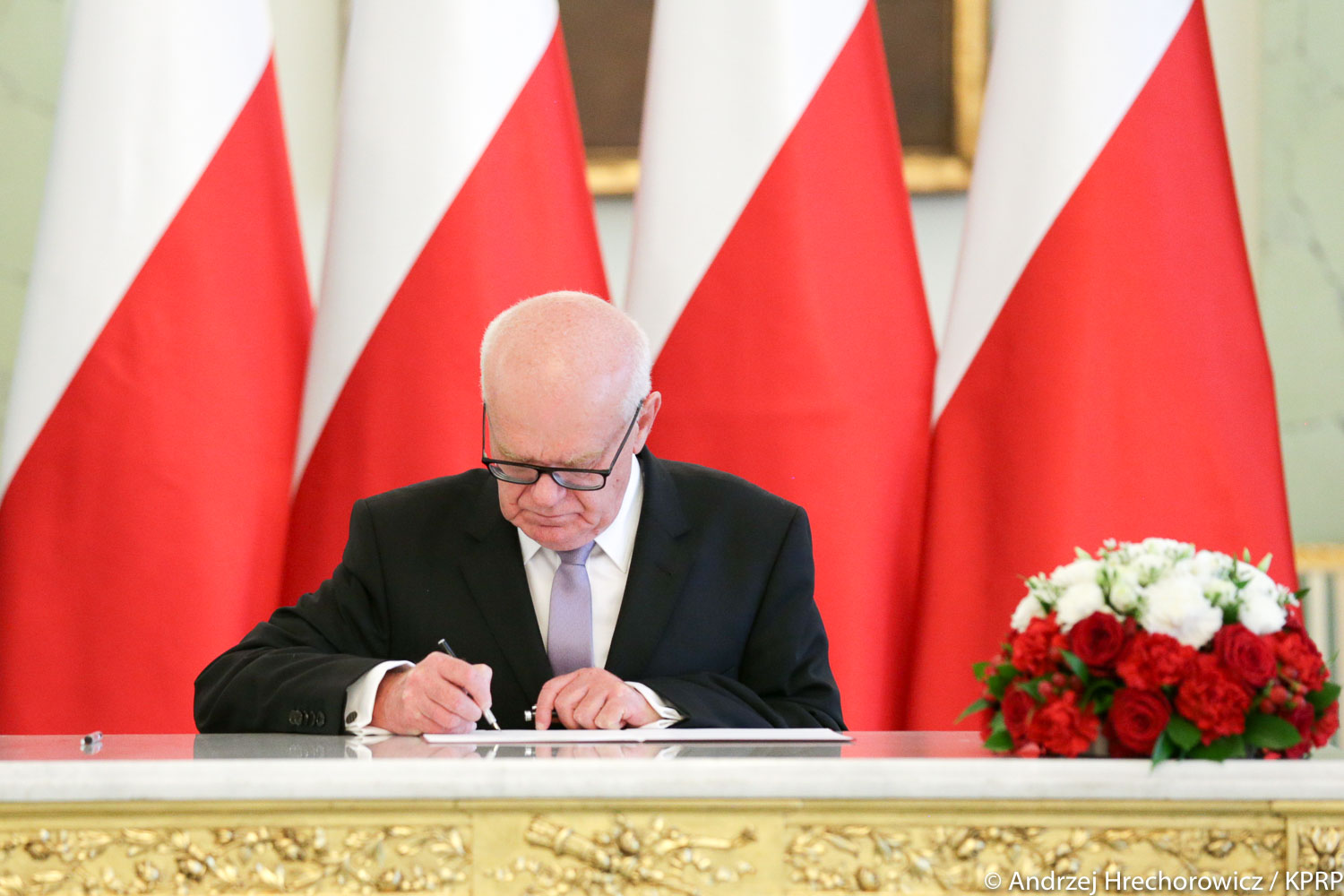 Zaprzysiężenie sędziego TK Andrzeja Zielonackiego