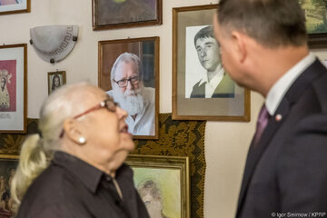 Prezydent odwiedził matkę Emila Barchańskiego