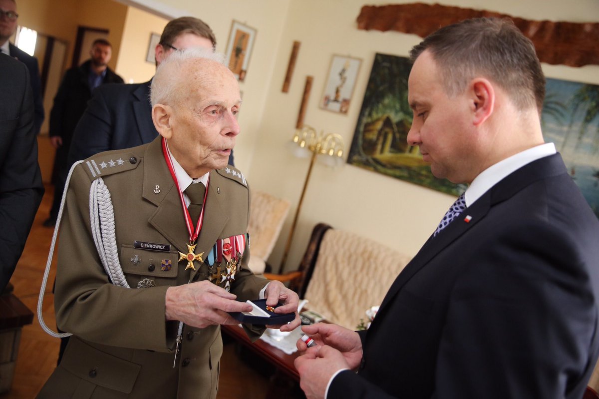 Andrzej Duda i Tadeusz Bieńkowicz "Rączy"