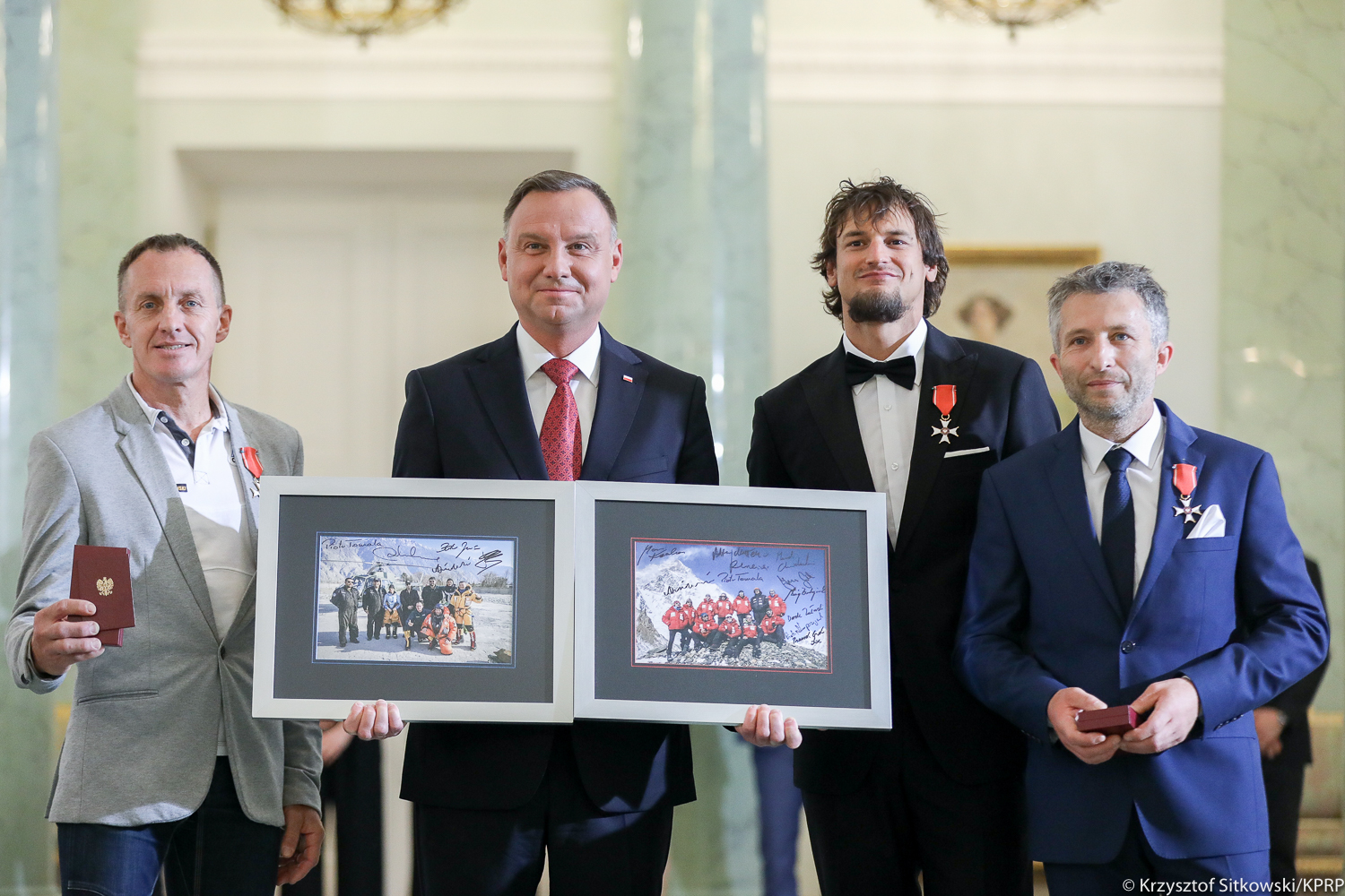 Prezydent odznaczył uczestników akcji ratunkowej na Nanga Parbat