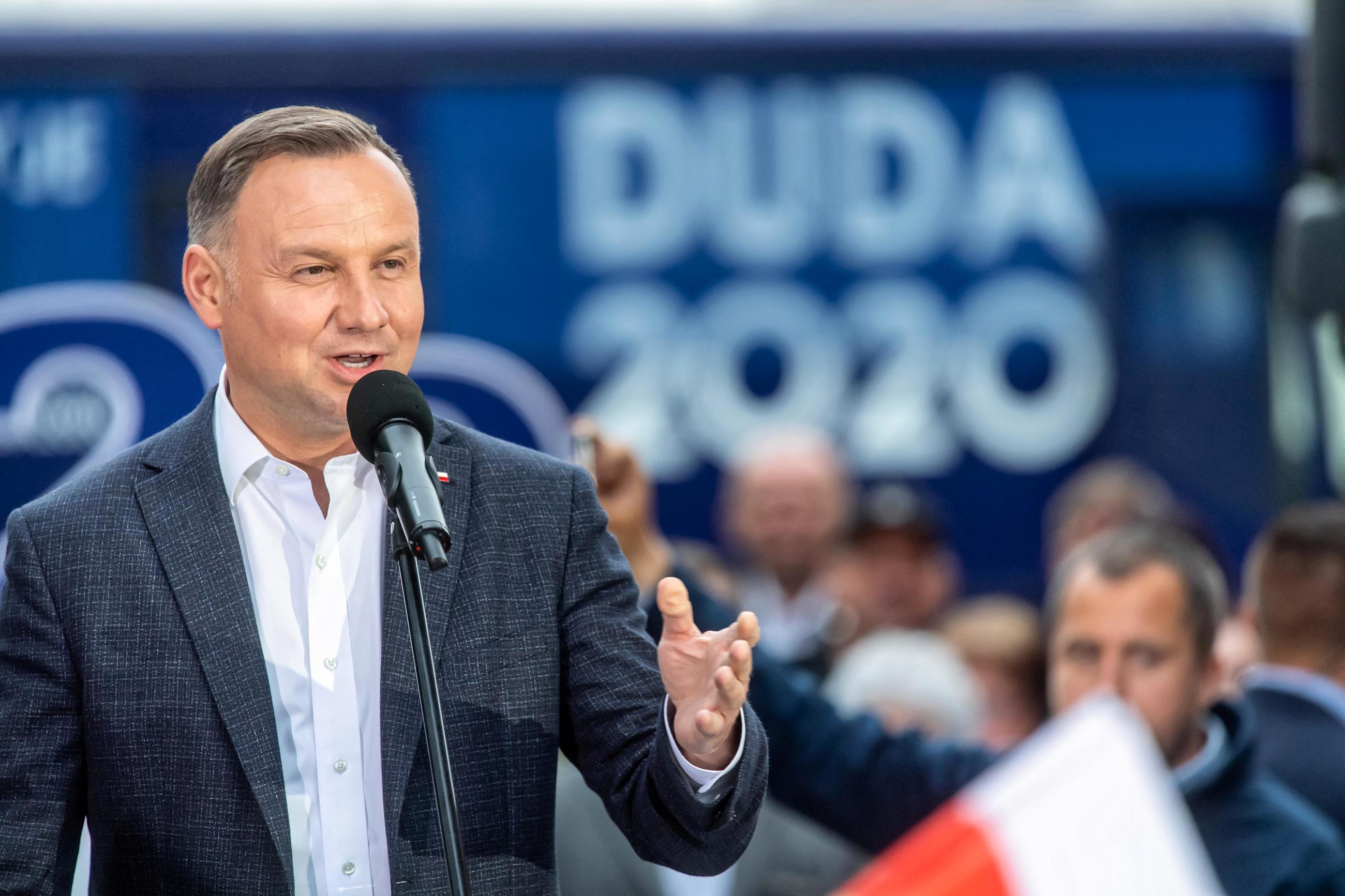 Prezydent RP Andrzej Duda.