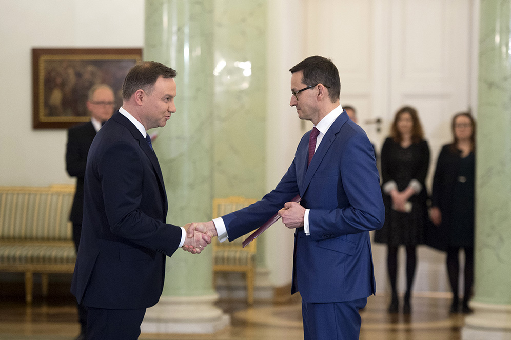 Andrzej Duda i Mateusz Morawiecki