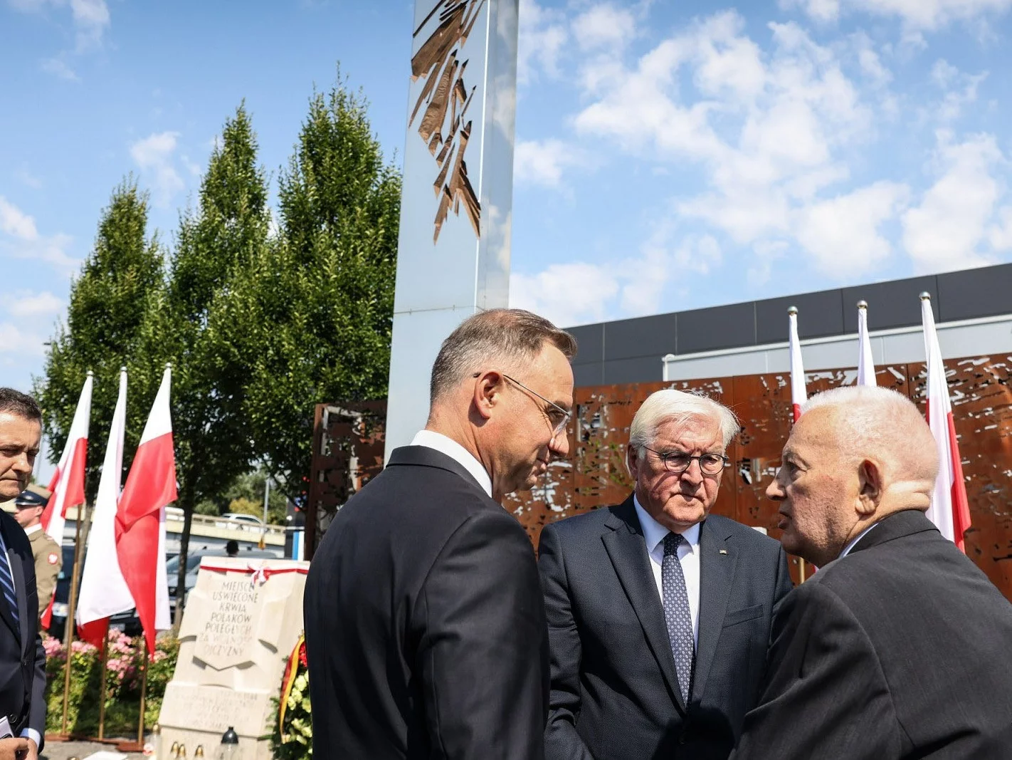 Prezydent Andrzej Duda i prezydent RFN Frank-Walter Steinmeier