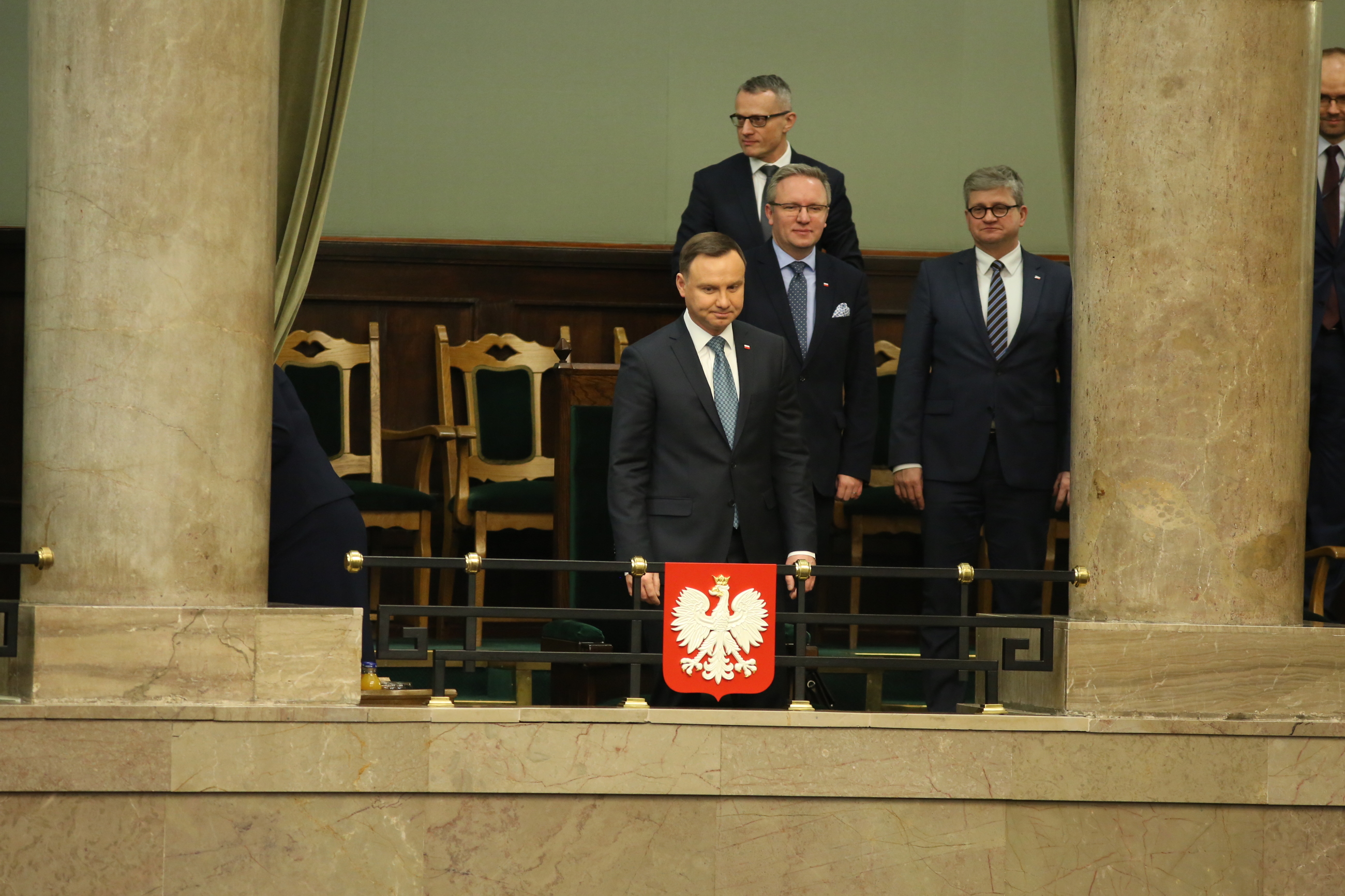 Prezydent Andrzej Duda w Sejmie