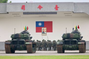 Prezydent Tajwanu Lai odwiedza bazę wojskową, gdy Chiny rozpoczynają ćwiczenia wojskowe w regionie Tajwanu
