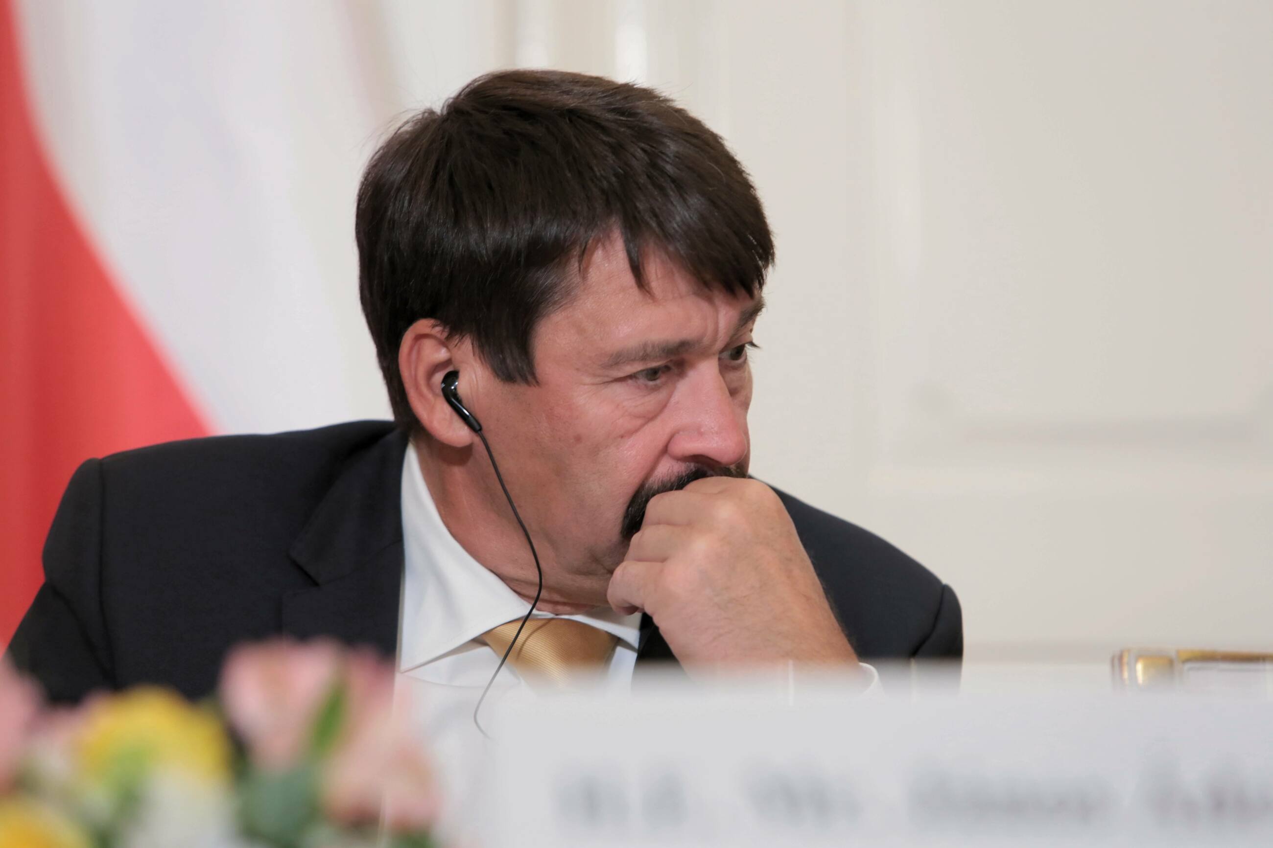 Prezydent Węgier Janos Ader