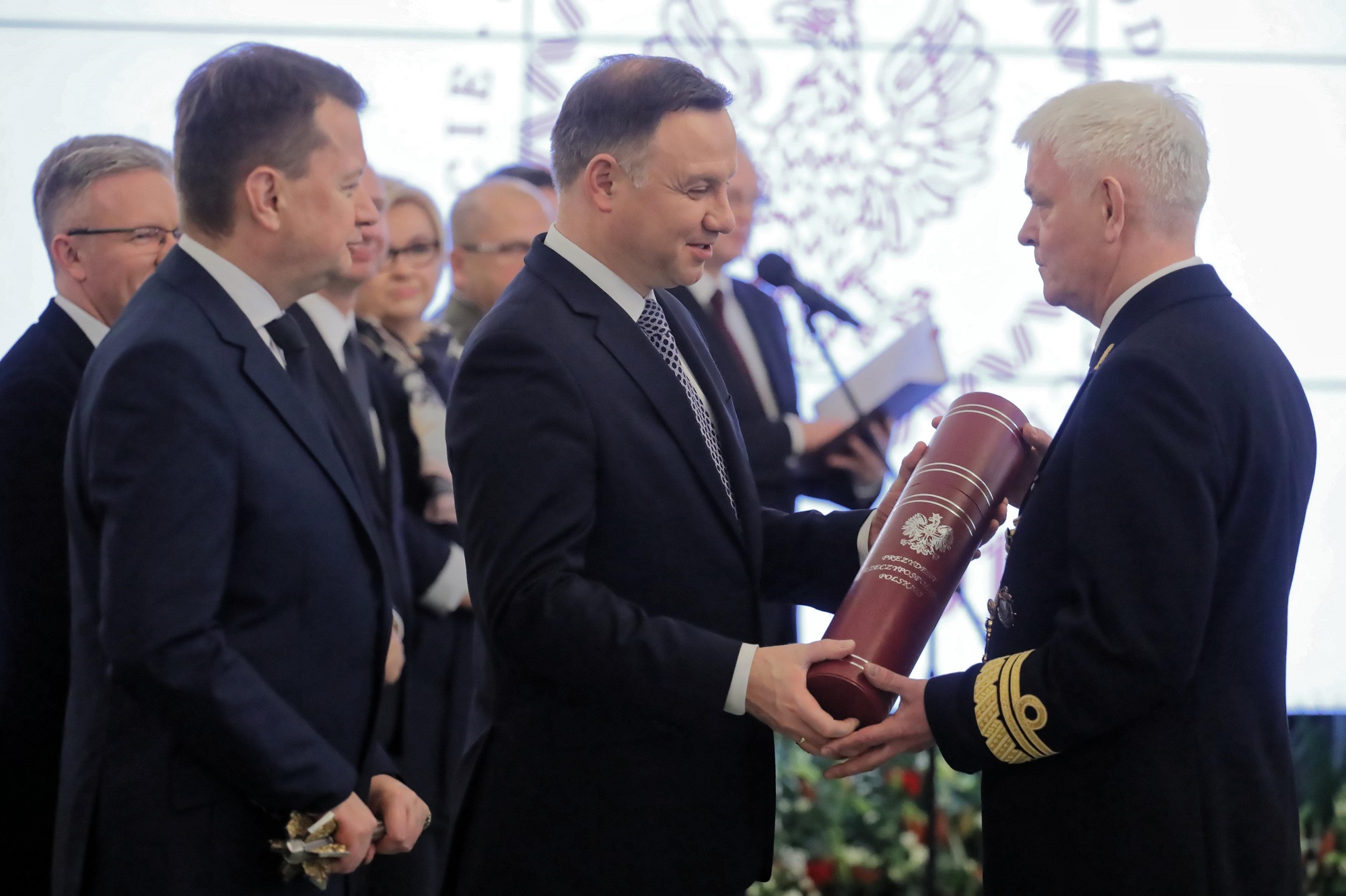Prezydent Andrzej Duda wręczył nominacje generalskie