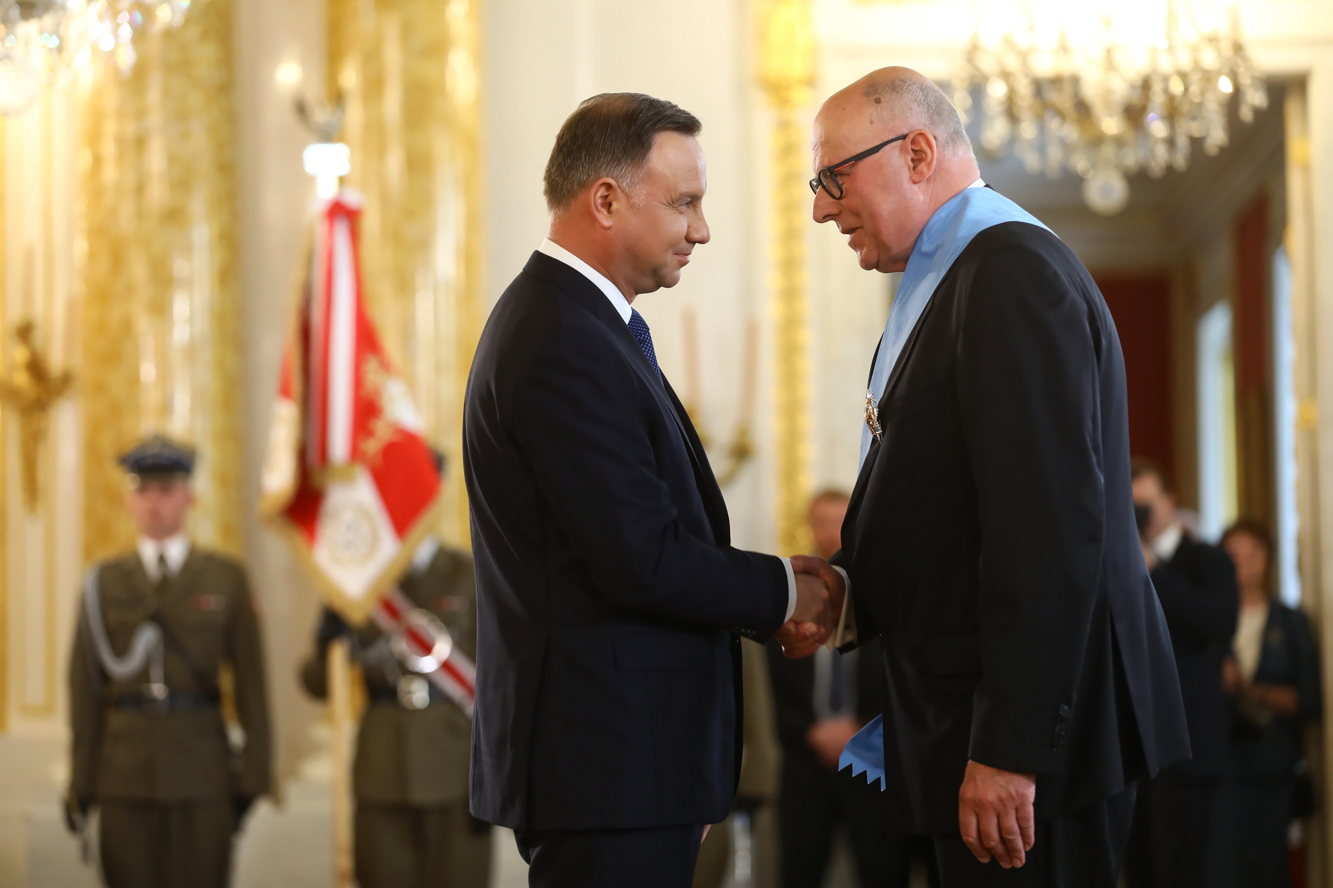 Andrzej Duda i Czesław Bielecki