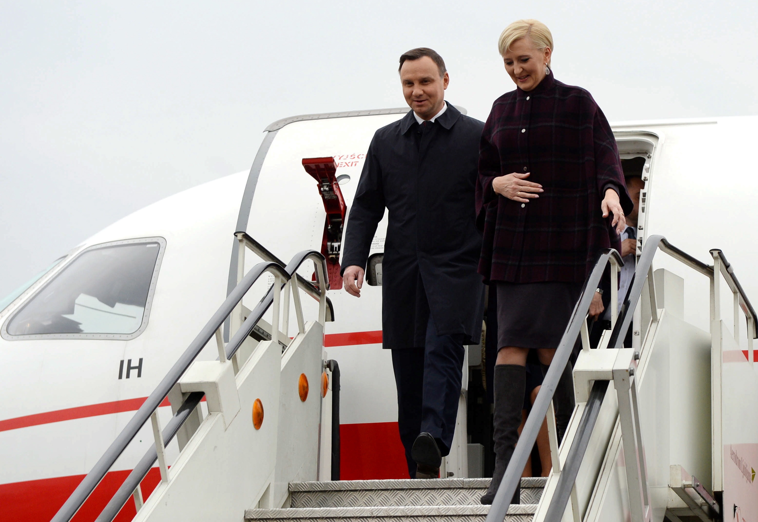 Prezydent Andrzej Duda z małżonką Agatą Kornhauser-Dudą