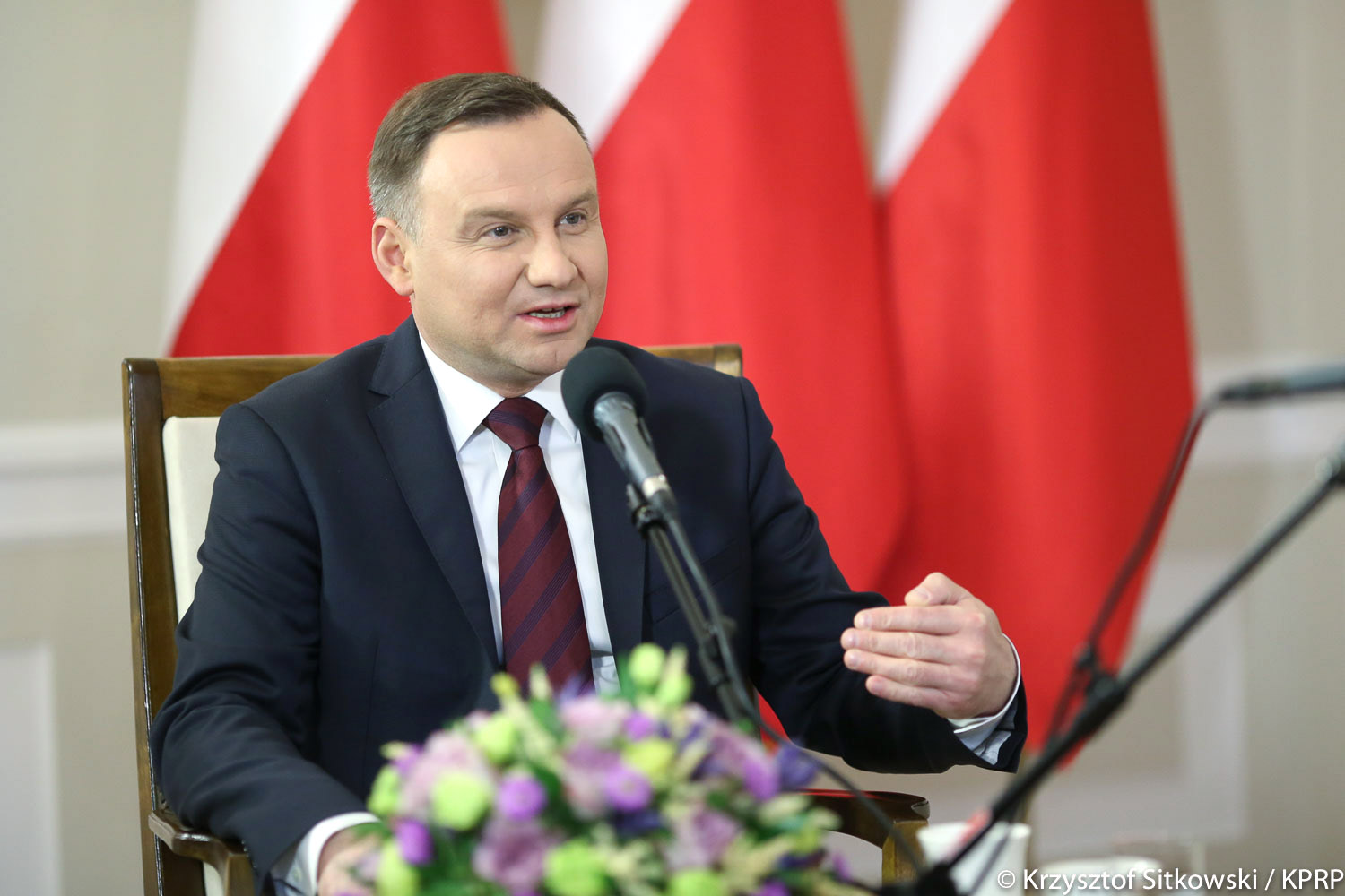 Prezydent Andrzej Duda