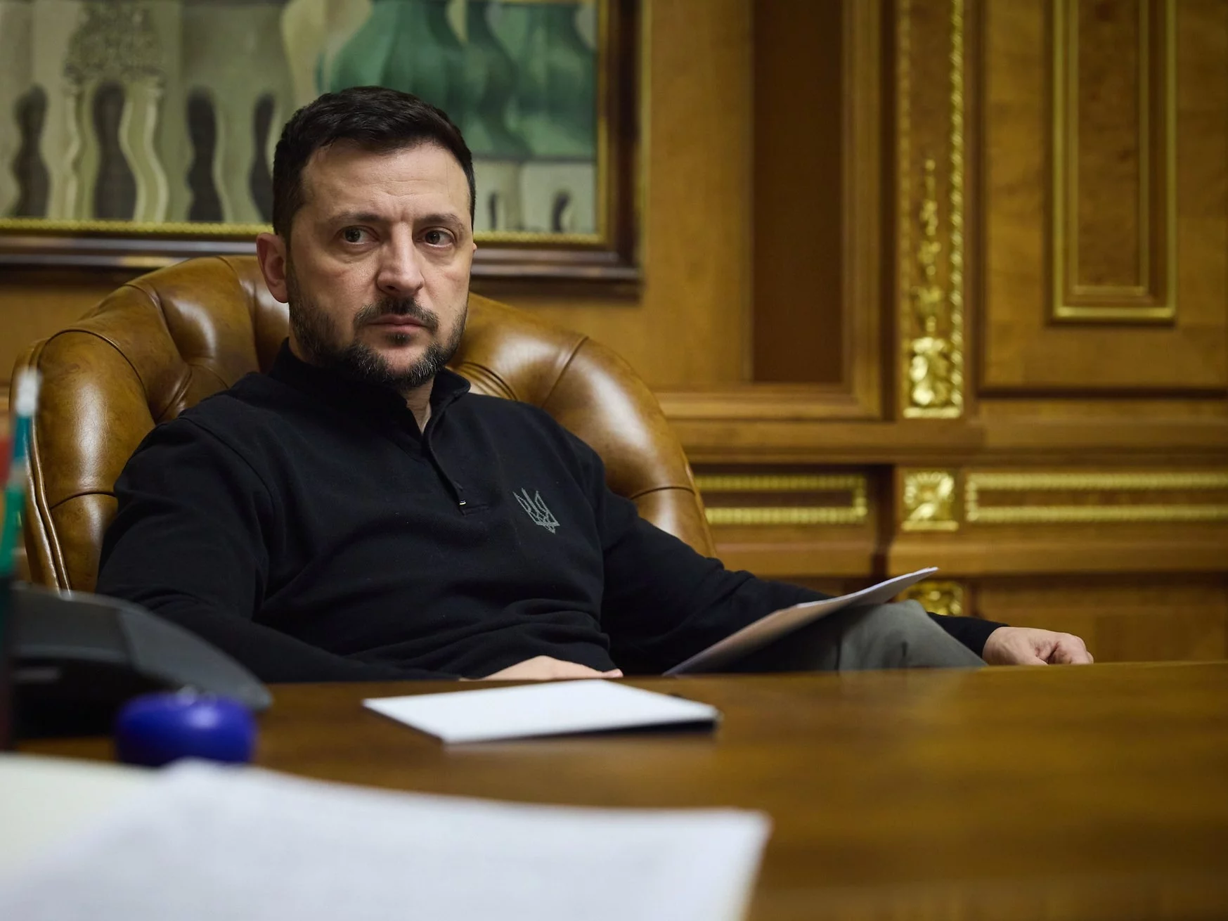 Wołodymyr Zełenski, prezydent Ukrainy