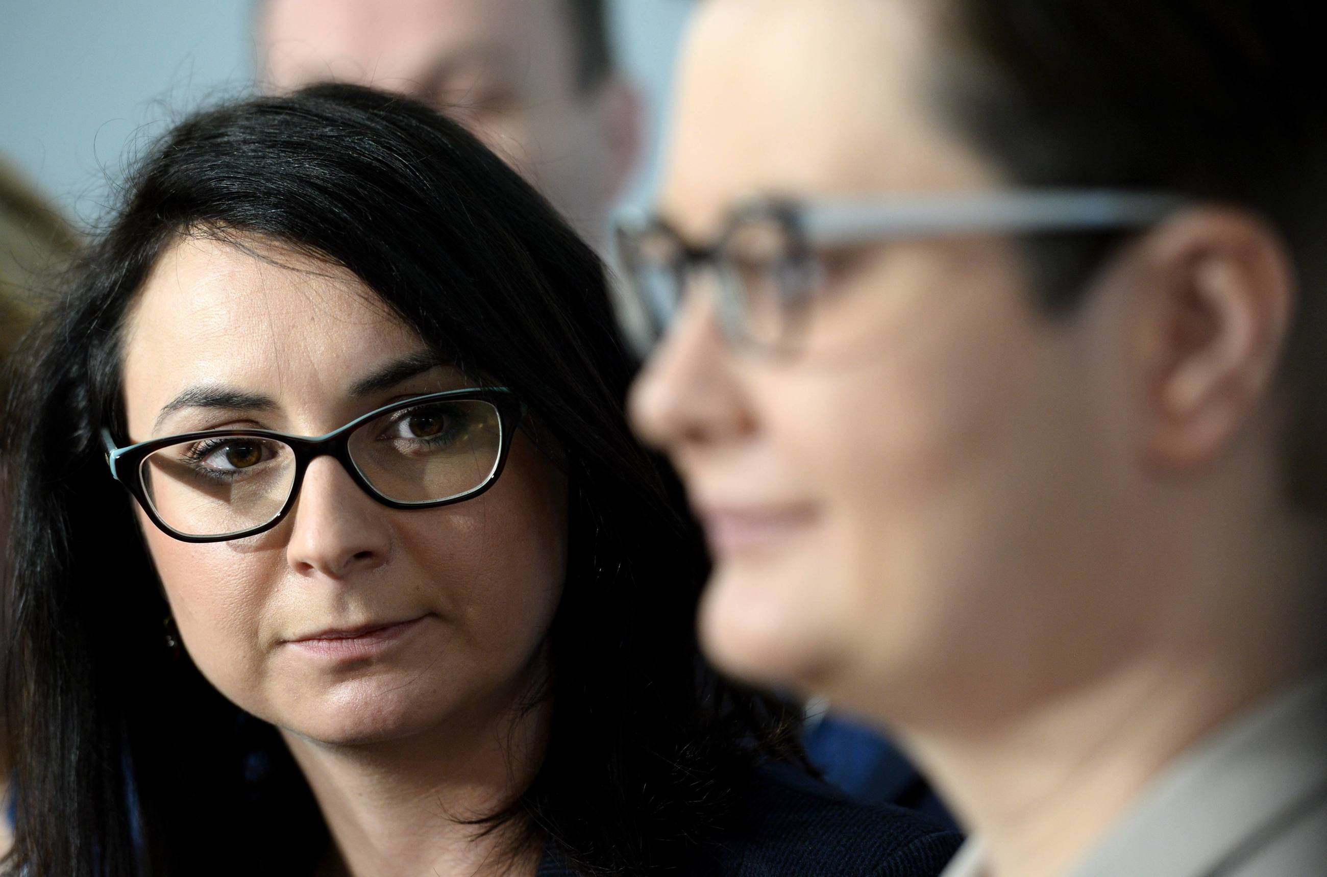 Kamila Gasiuk-Pihowicz i Katarzyna Lubnauer