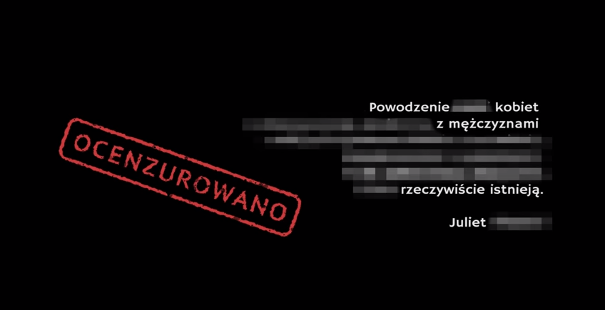 "Ocenzurowany" teledysk "Siła Kobiet" Girls on Fire
