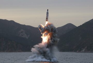 Próba rakietowa, Korea Północna