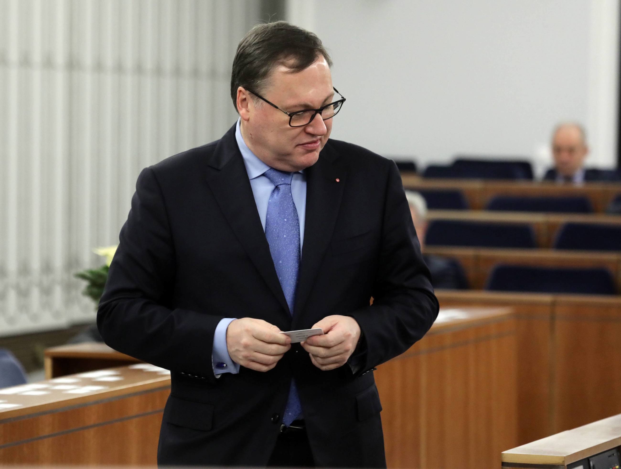 Senator PiS Grzegorz Bierecki