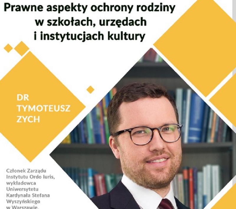 Problemy z wykładem o "Ochronie rodziny" w Poznaniu