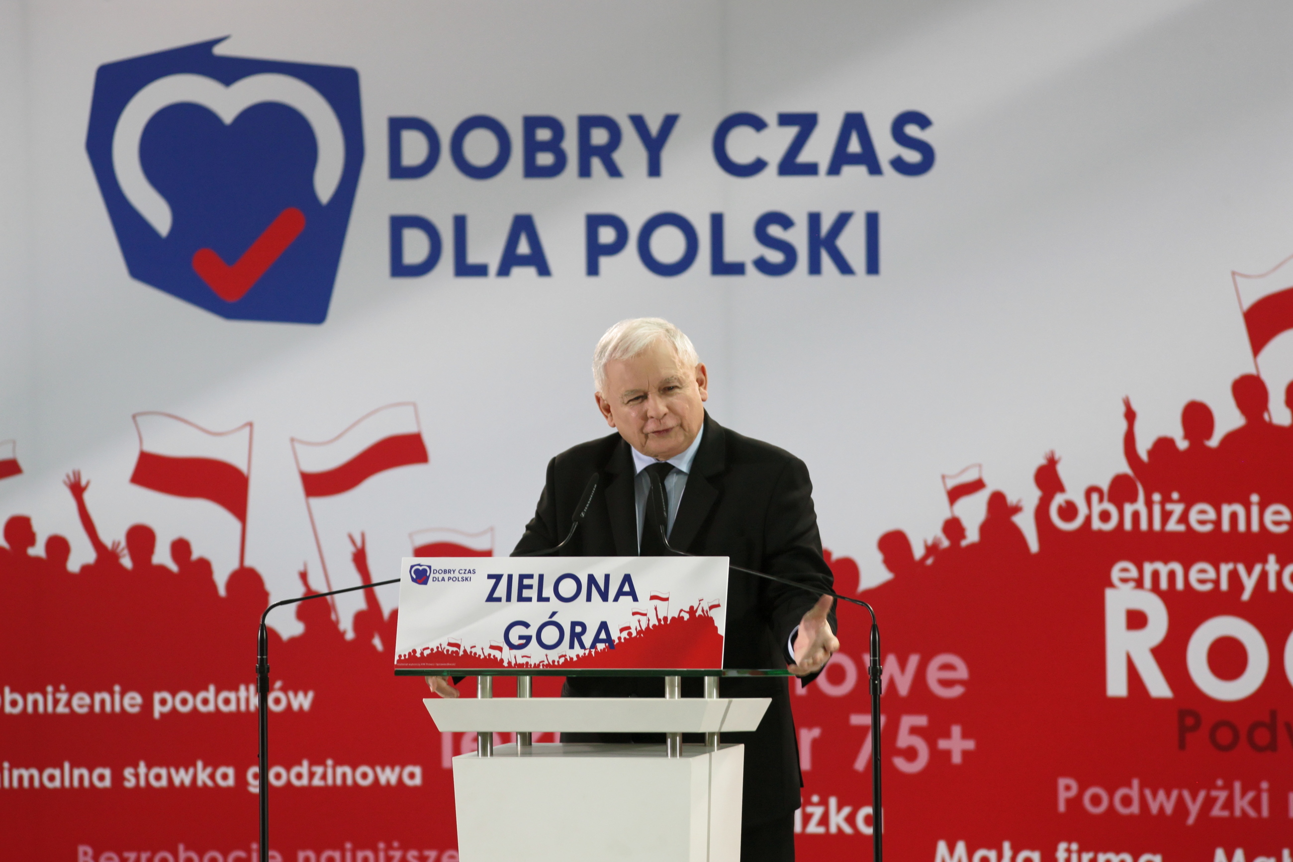 Prezes PiS Jarosław Kaczyński