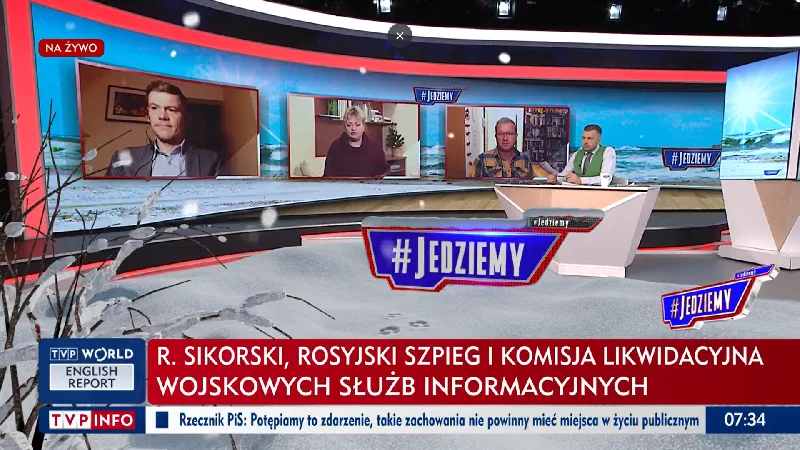 Program "Jedziemy" w TVP Info