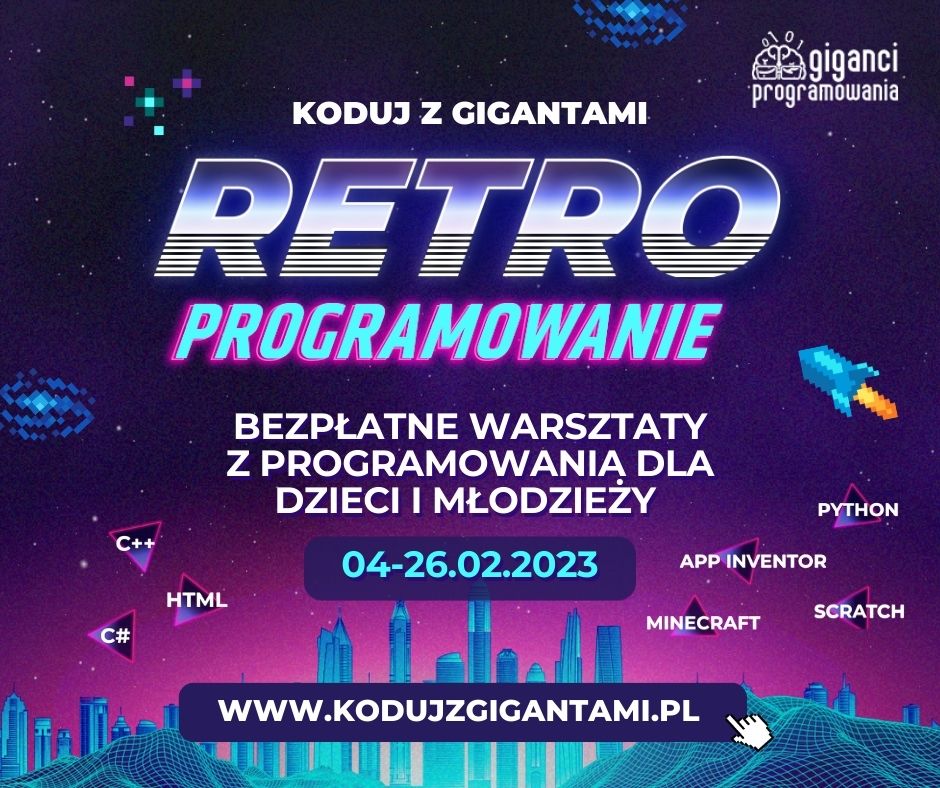 “Koduj z Gigantami - Retroprogramowanie”