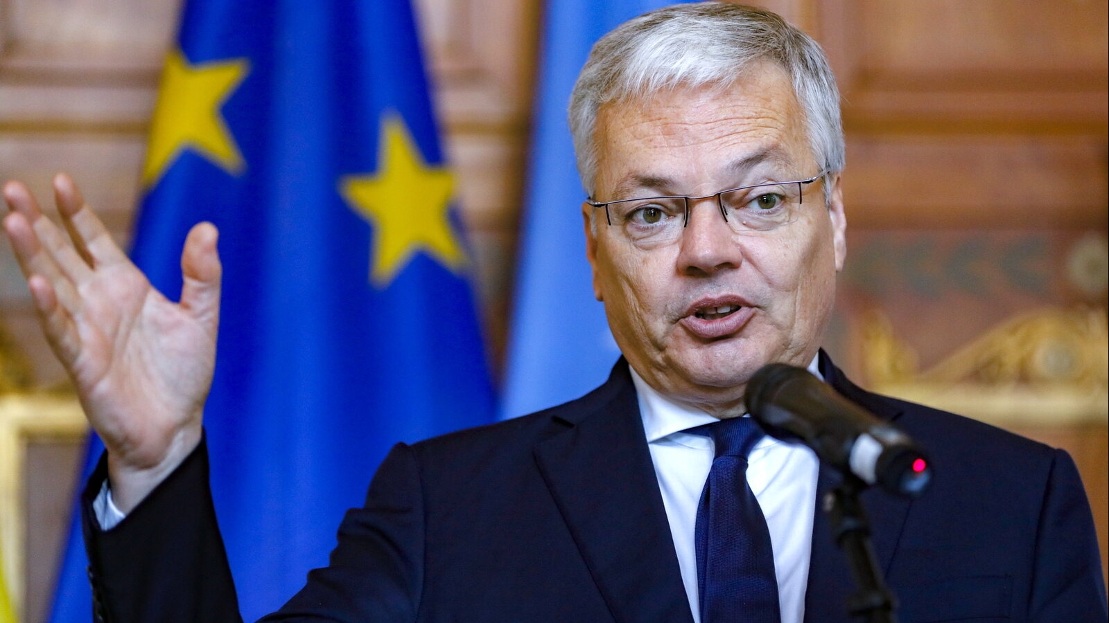 Didier Reynders, komisarz UE ds. sprawiedliwości